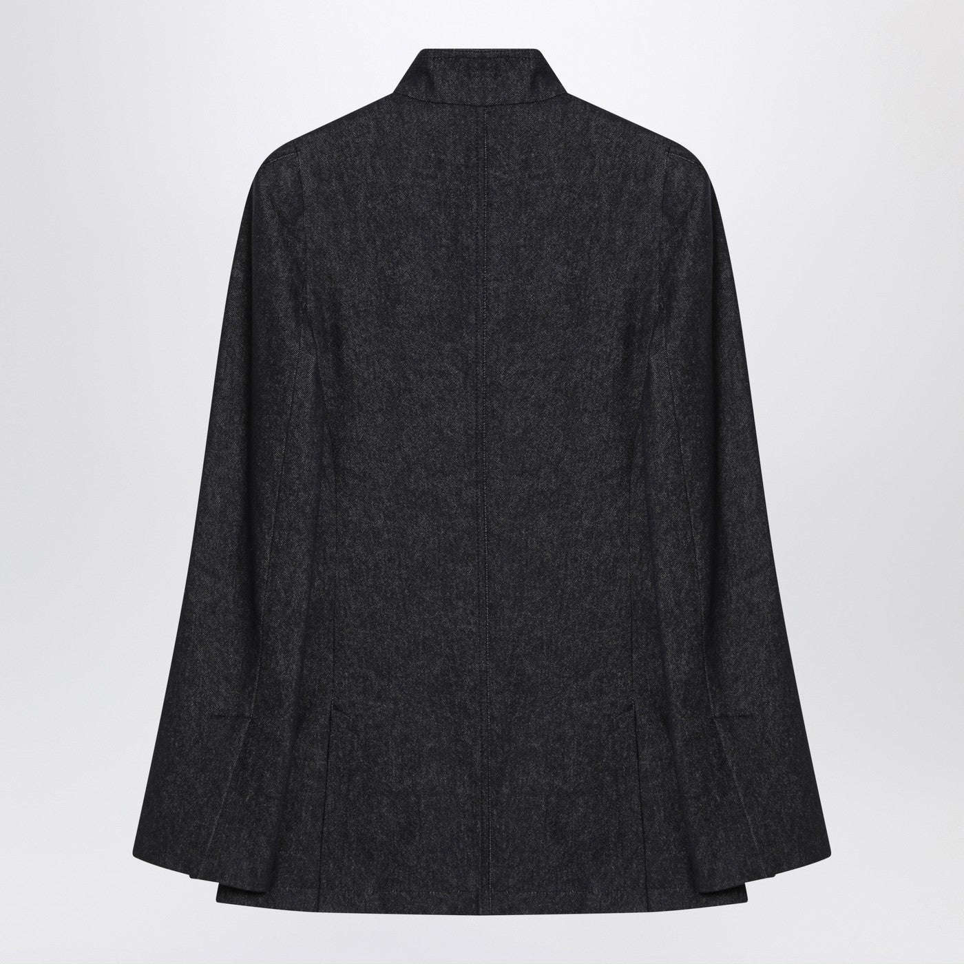 Max Mara Midnight Blue Jacket In Cotton Denim Effect Women MAX MARA