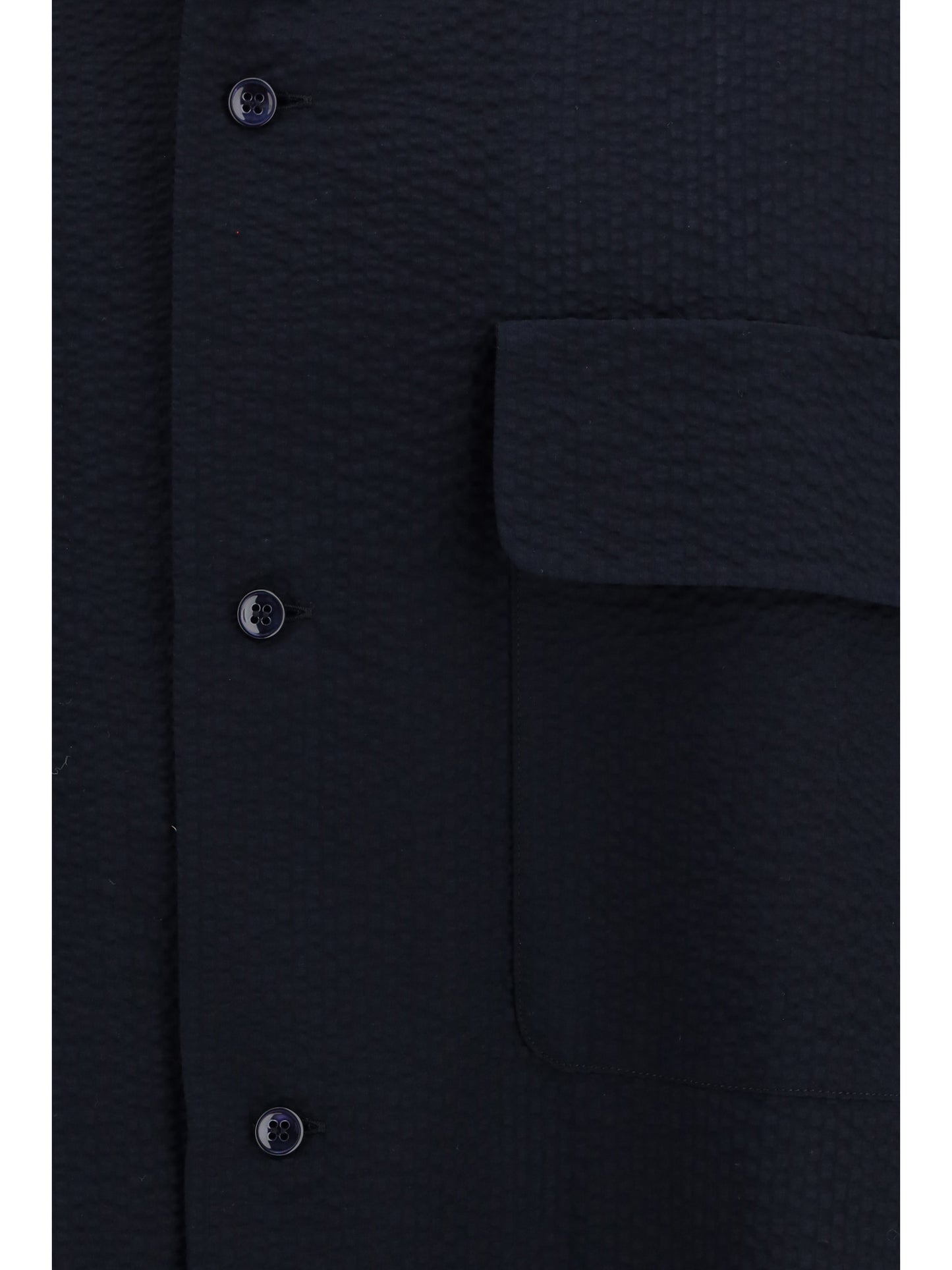 Giorgio Armani Men Cotton Shirt With Classic Collar GIORGIO ARMANI
