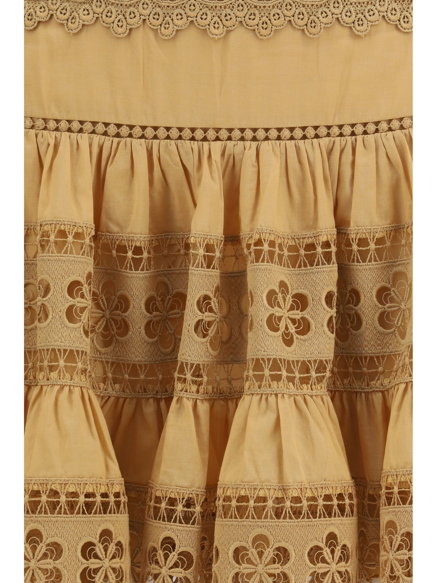 Charo Ruiz Women Lea Short Skirt In Cotton Voile CHARO RUIZ