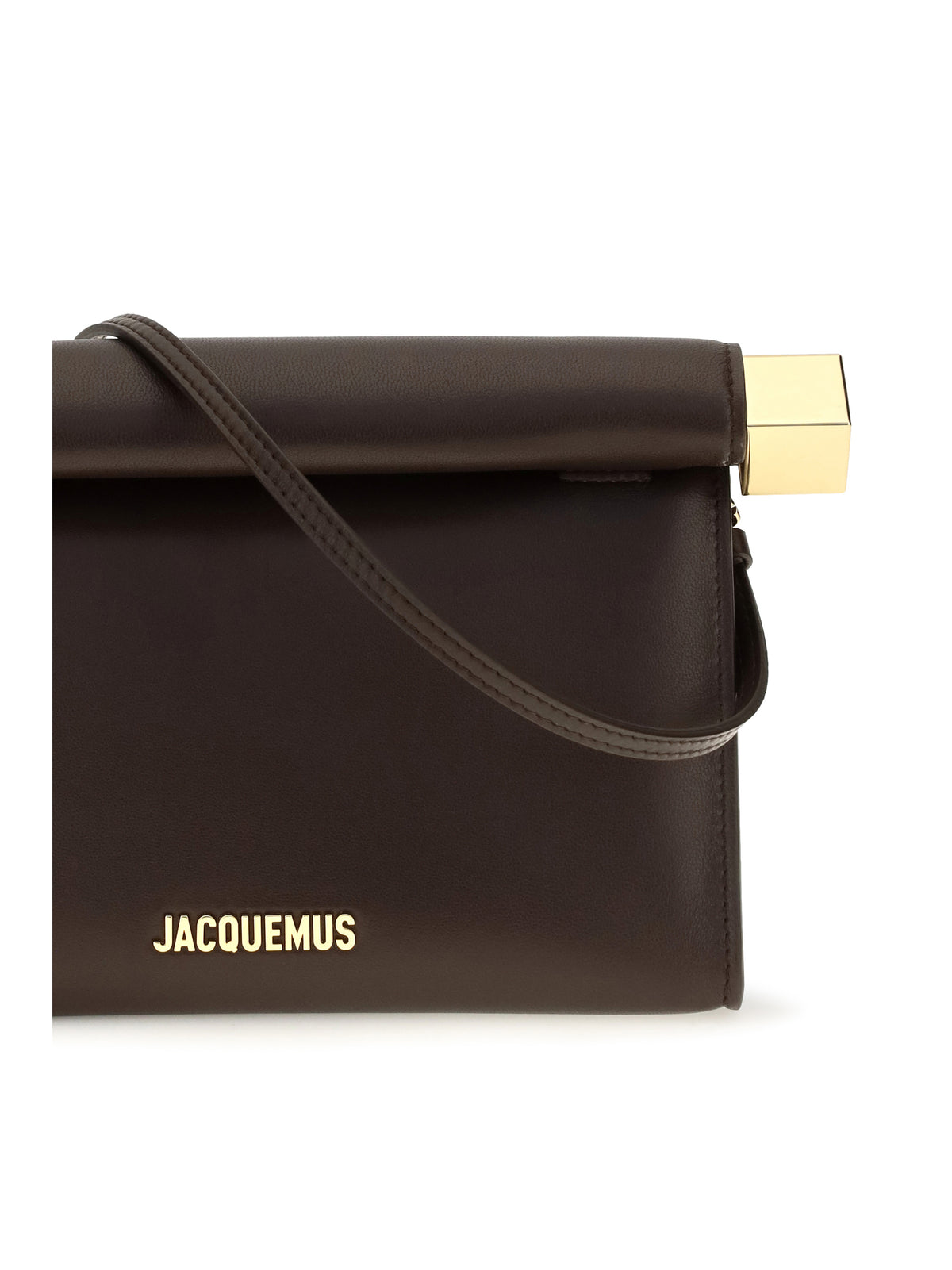 Jacquemus Women Rond Carré Leather Shoulder Bag JACQUEMUS