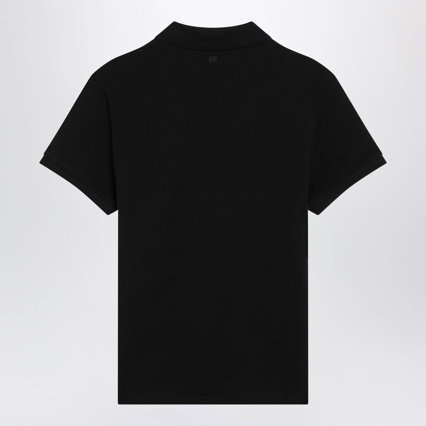 Ami Paris Black Ami De Cå“Ur Polo Shirt Women AMI PARIS