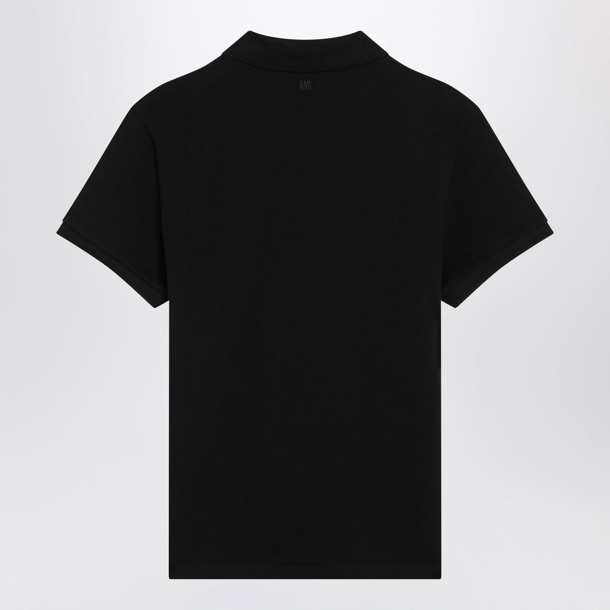 Ami Paris Black Ami De Cå“Ur Polo Shirt Women AMI PARIS