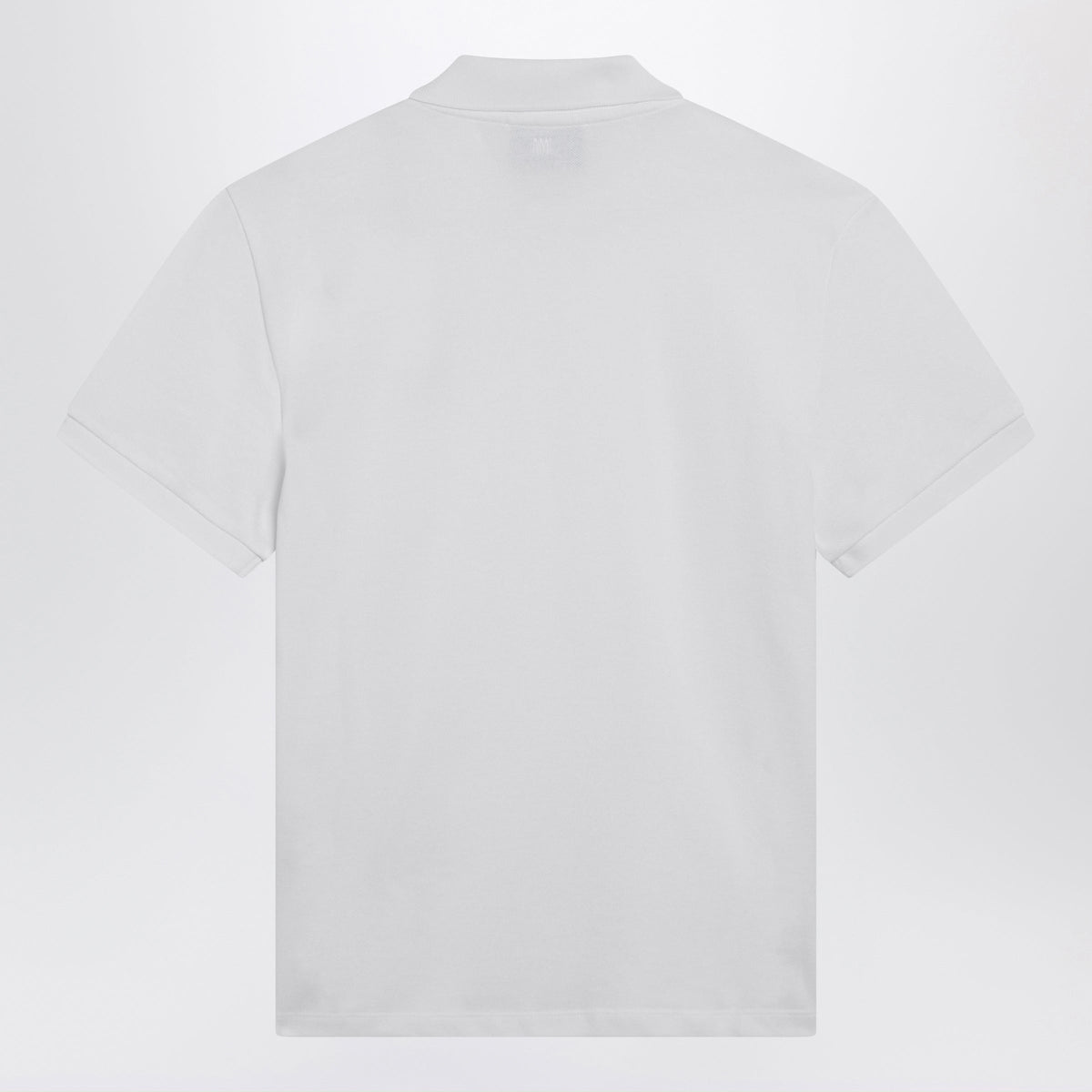 Ami Paris Ami De Coeur White Polo Shirt Men