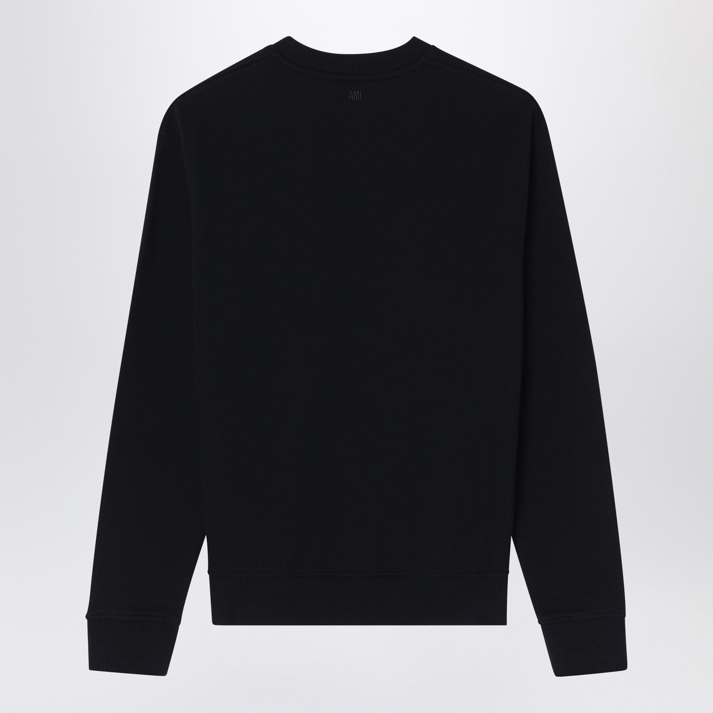 Ami Paris Black Ami De Coeur Sweatshirt Men AMI PARIS
