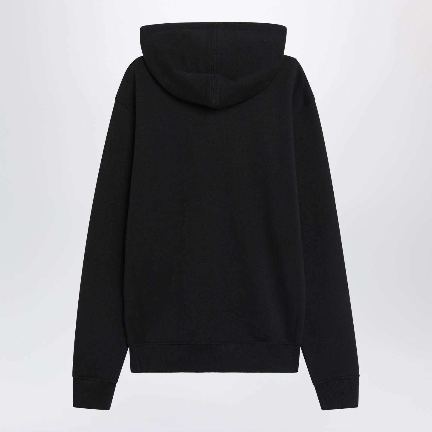 Ami Paris Black Ami De Coeur Zip-Up Sweatshirt Men AMI PARIS