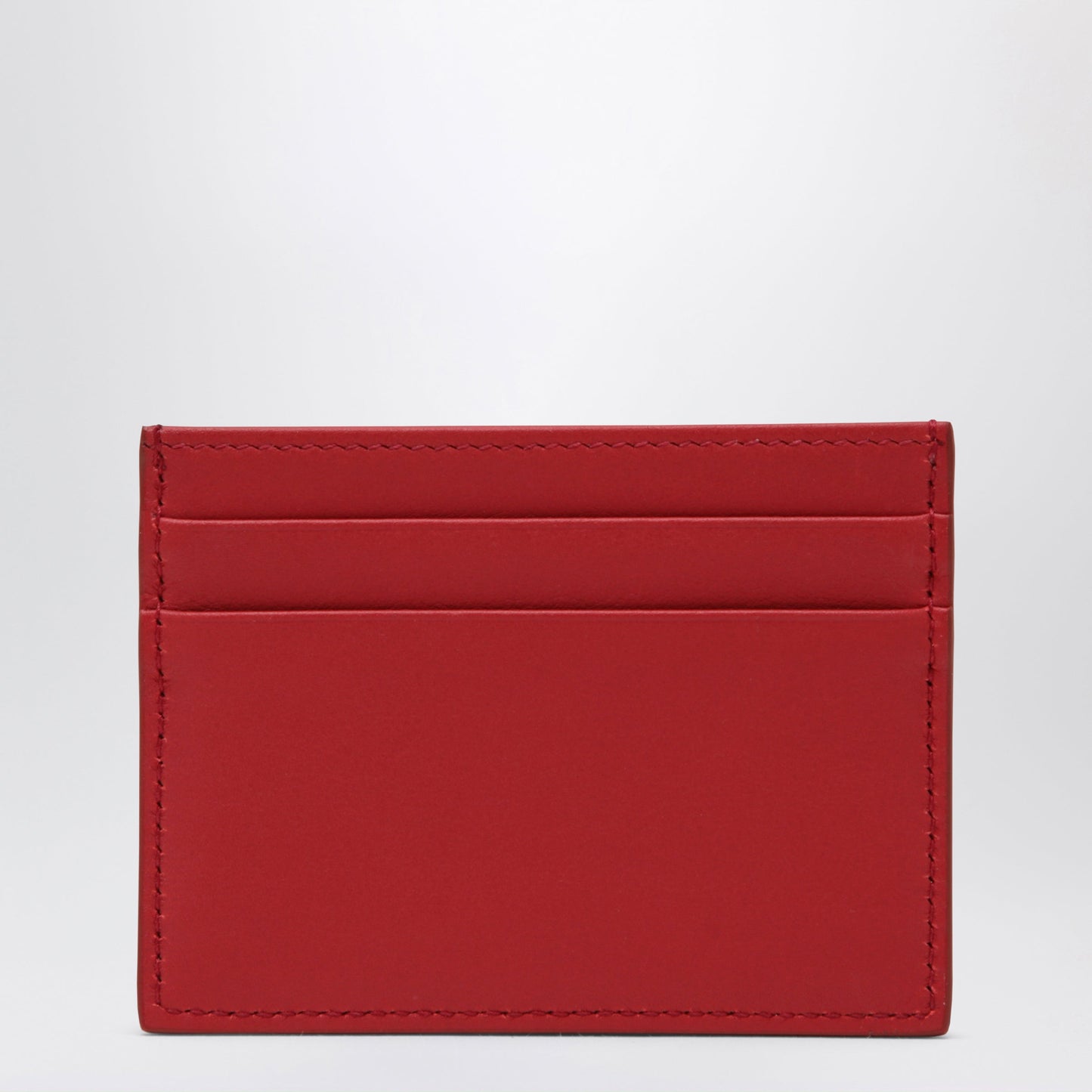 Dolce&Gabbana Red Leather Card Holder With Dg Logo Women DOLCE & GABBANA