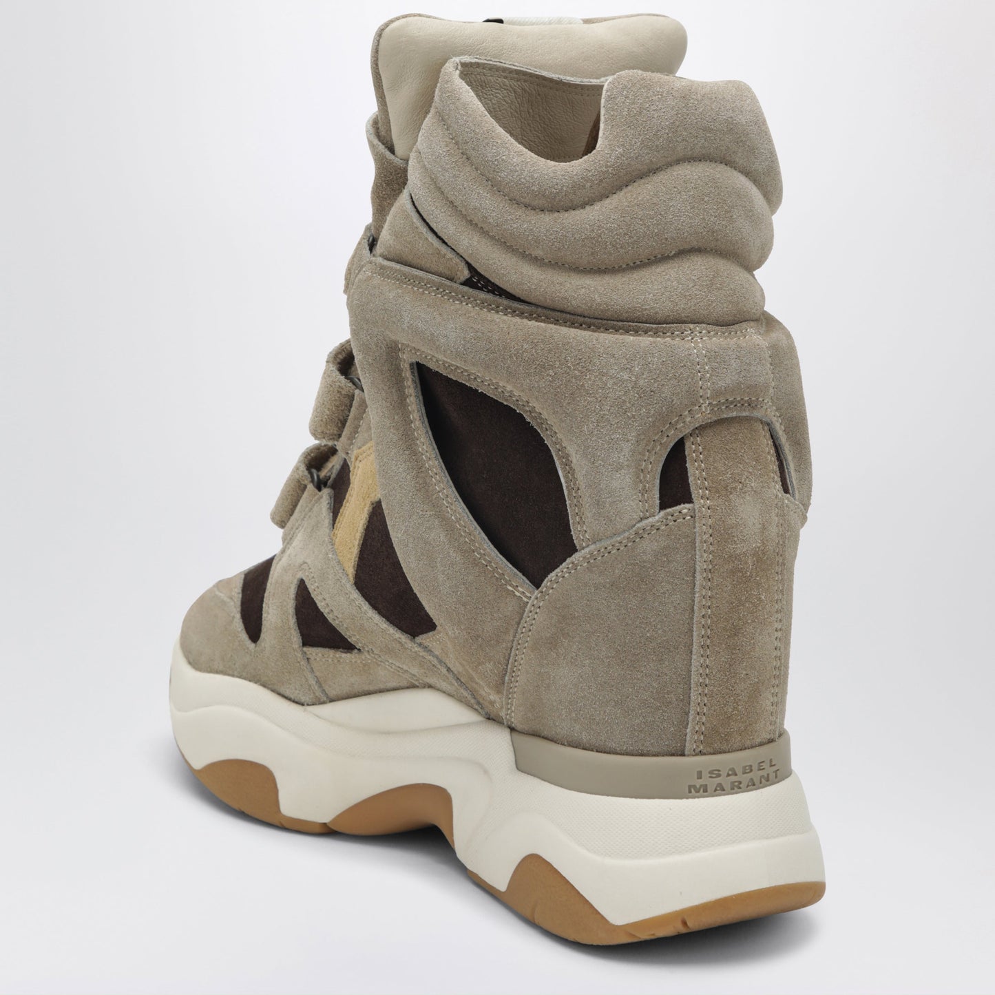 Isabel Marant Balskee Sneakers In Sand/Chocolate Suede Women ISABEL MARANT