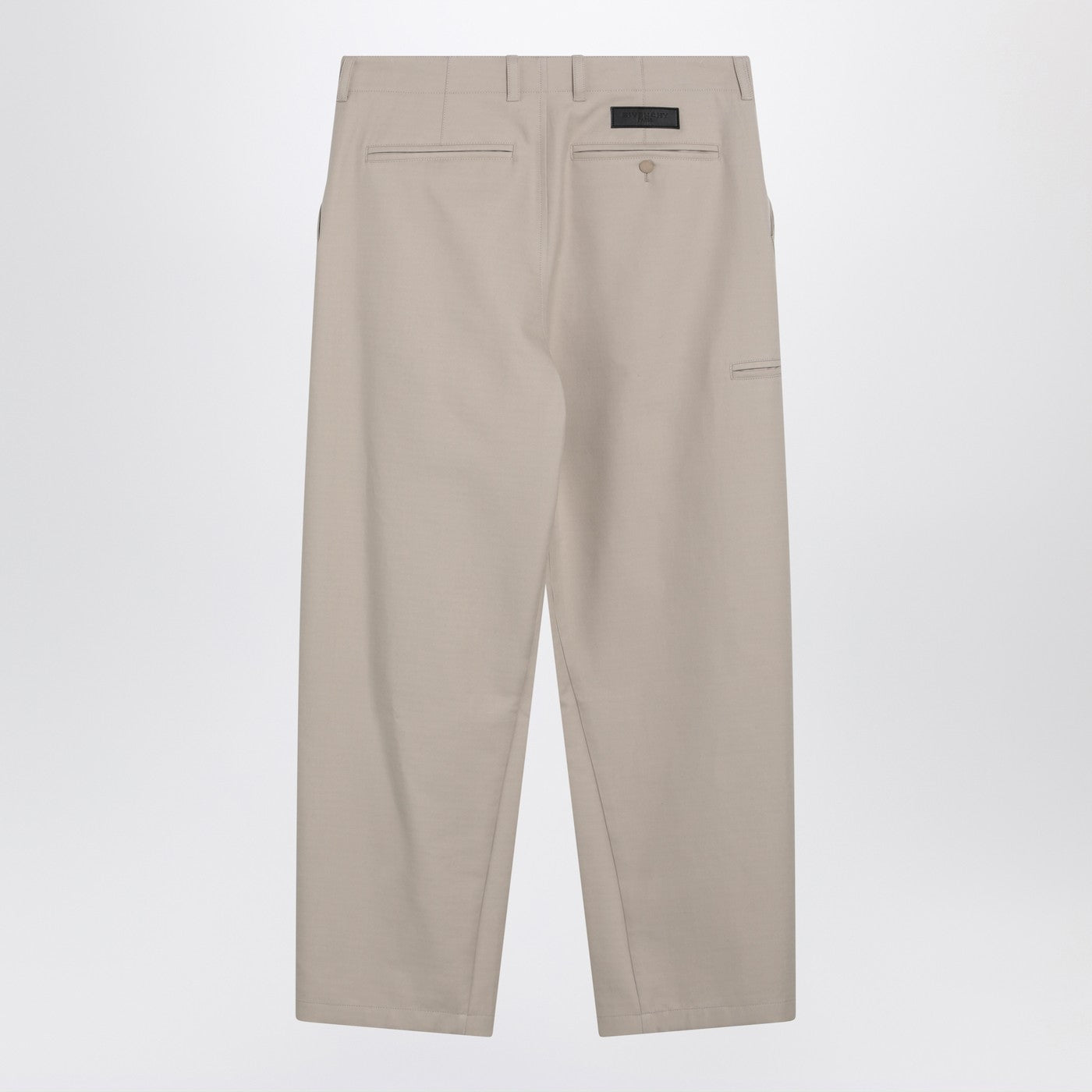 Givenchy Beige Cotton Trousers Men GIVENCHY
