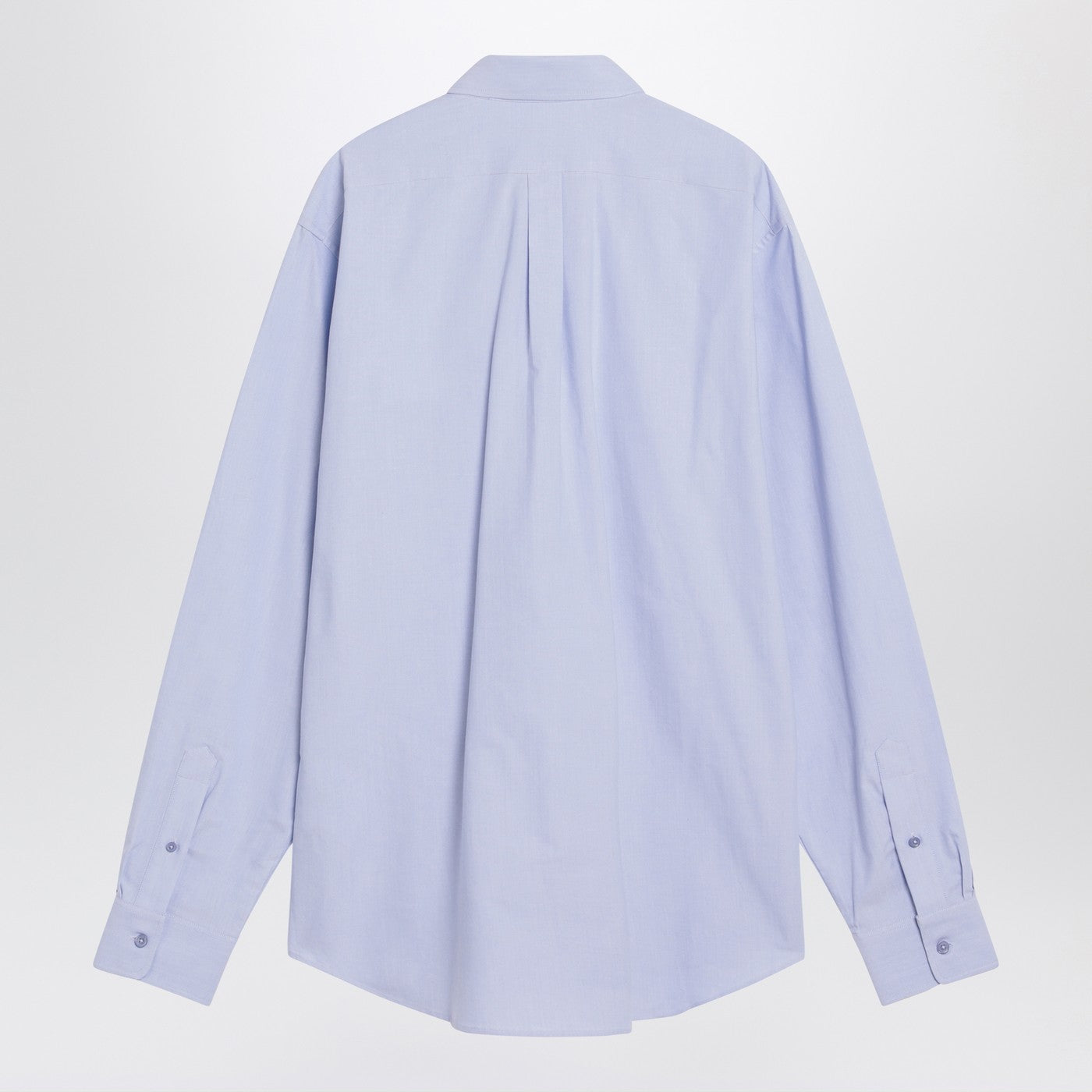 Givenchy Light Blue Button-Down Shirt In Cotton Men GIVENCHY
