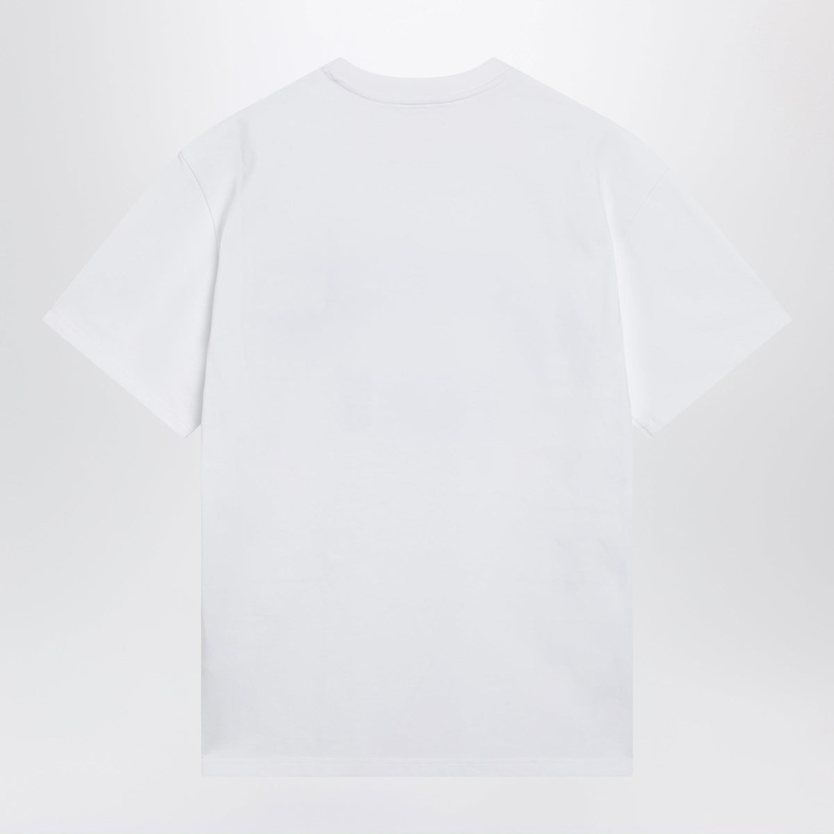 Givenchy White T-Shirt With Logo Embroidery Men GIVENCHY
