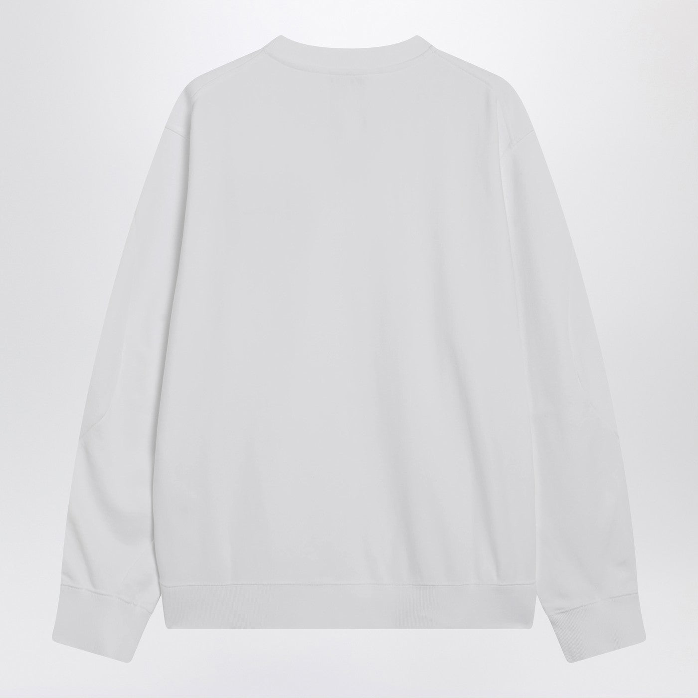 Givenchy White Couture Seam Sweatshirt With Embroidered Logo Men GIVENCHY