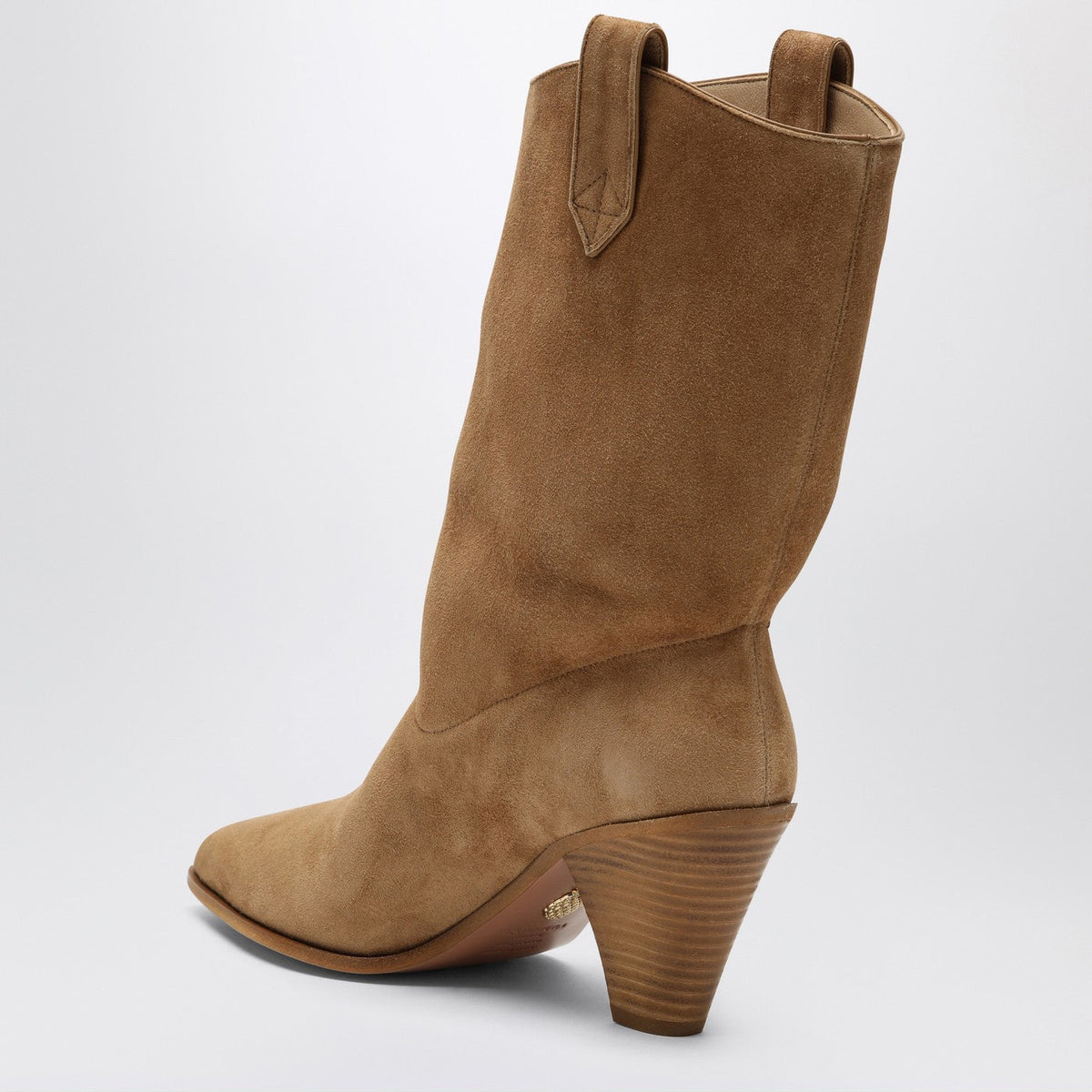 Aquazzura Boogie Camel-Coloured Texan Boots Women AQUAZZURA