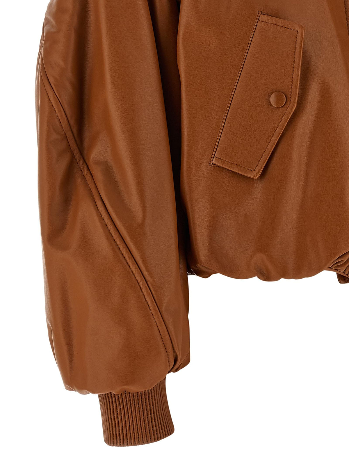Givenchy Women Cropped Bomber Jacket GIVENCHY