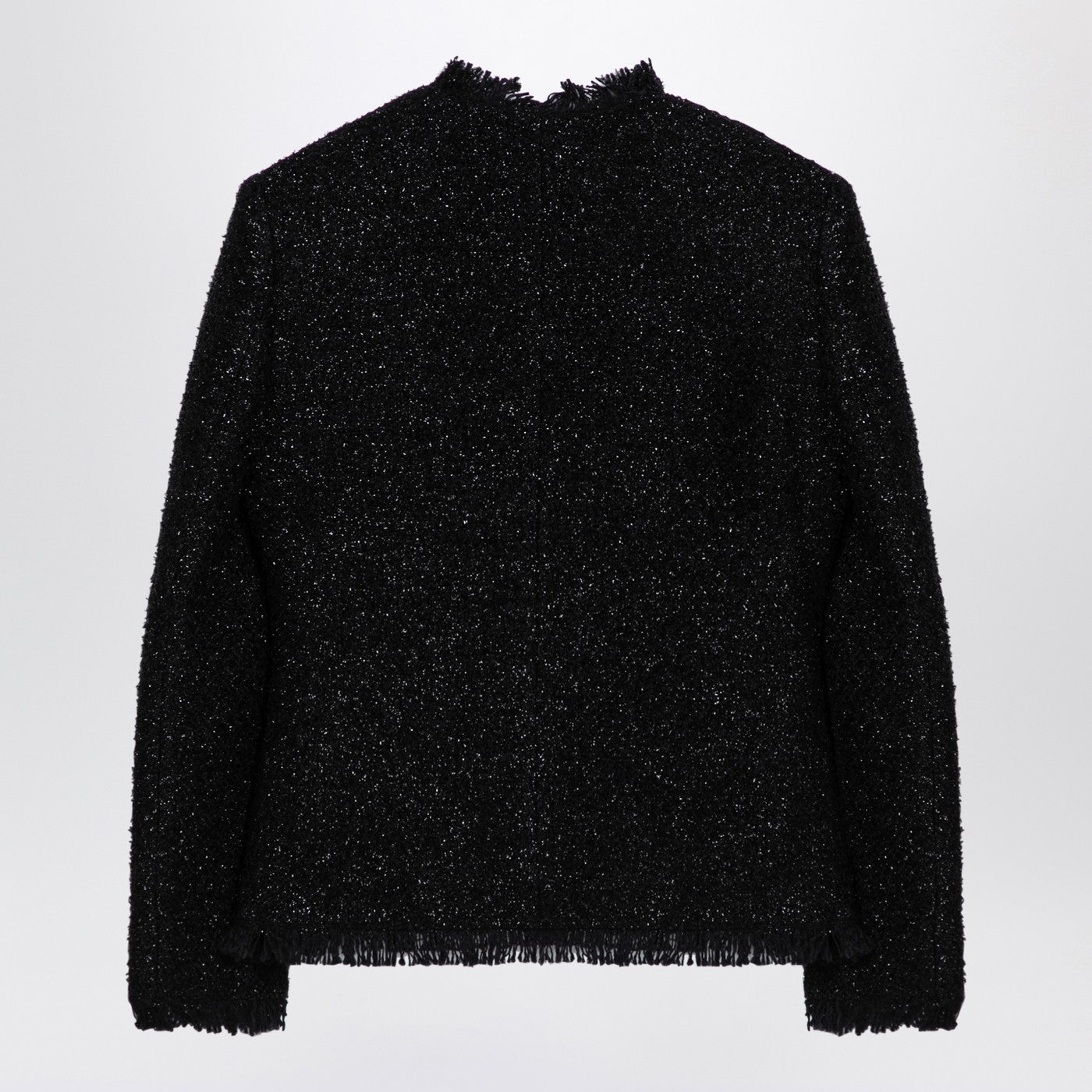 Givenchy Black Tweed And Lurex Jacket Women GIVENCHY