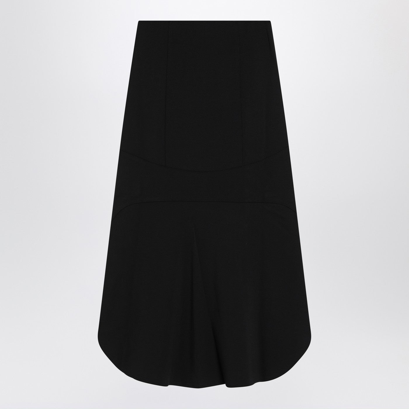 Givenchy Black Milan Stitch Skirt With Buttons Women GIVENCHY