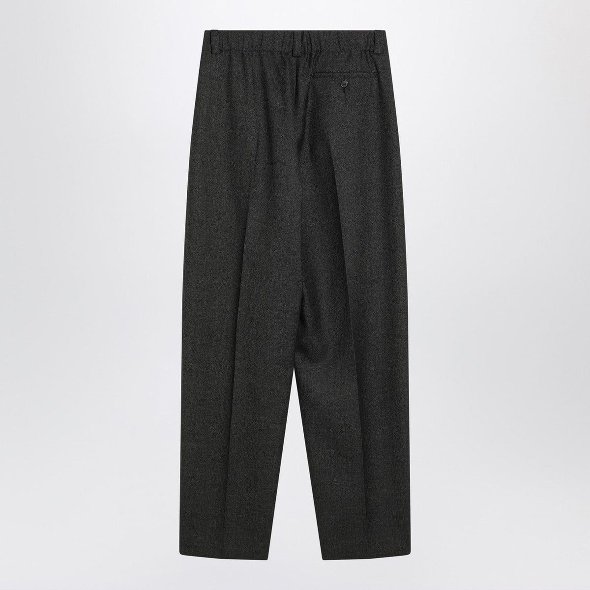 Givenchy Grey Wool Trousers Women GIVENCHY