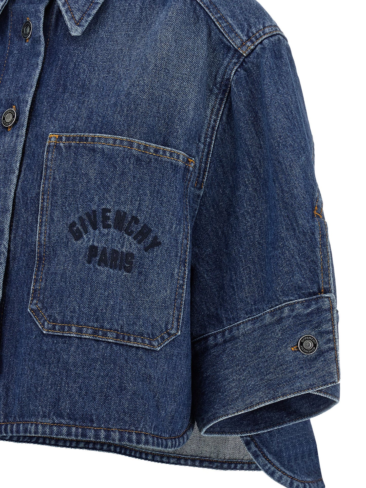 Givenchy Women Denim Shirt GIVENCHY