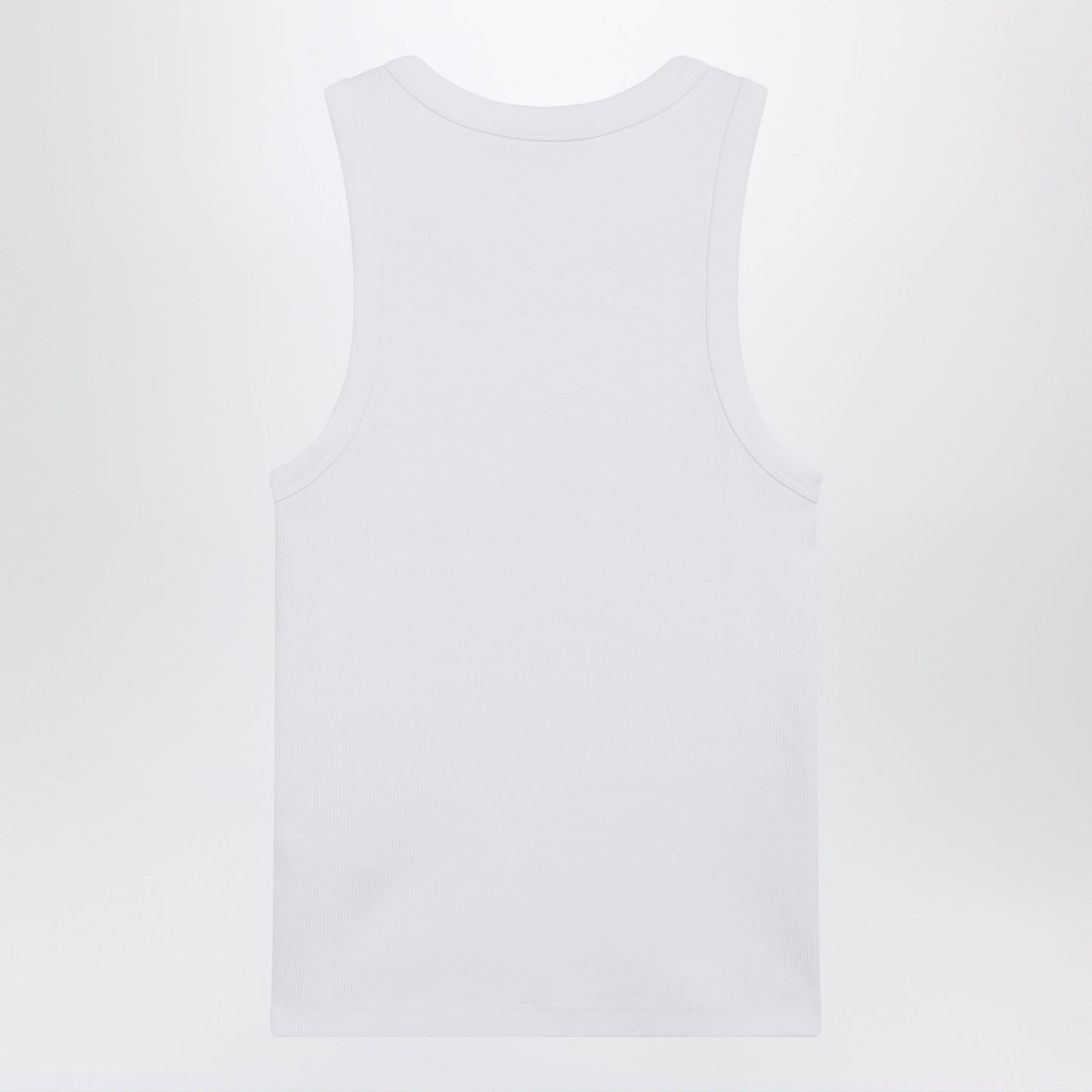 Givenchy White Slim-Fit Tank Top With Logo Women GIVENCHY