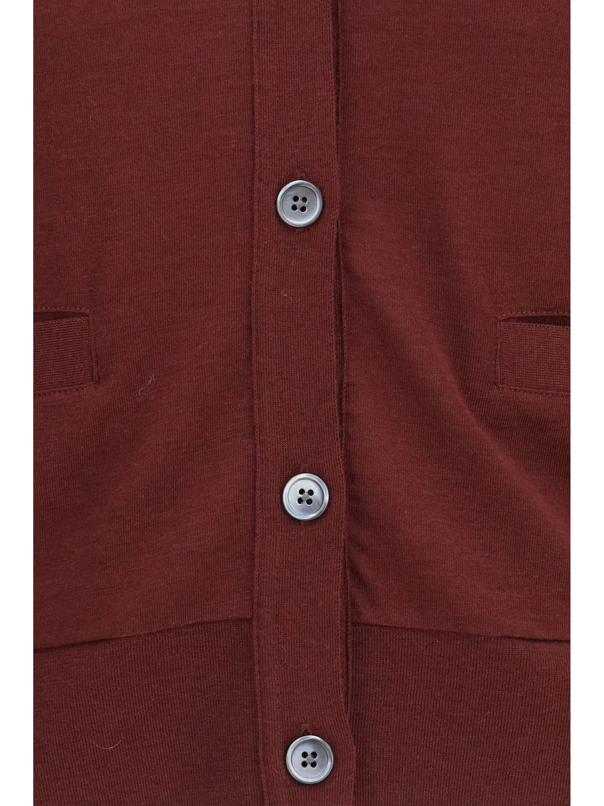 Thom Browne Women V-Neck Merino Wool Cardigan THOM BROWNE