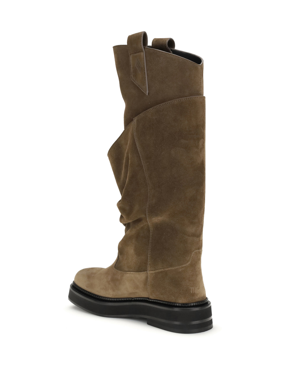The Attico Women La Passeggiata Suede Boots