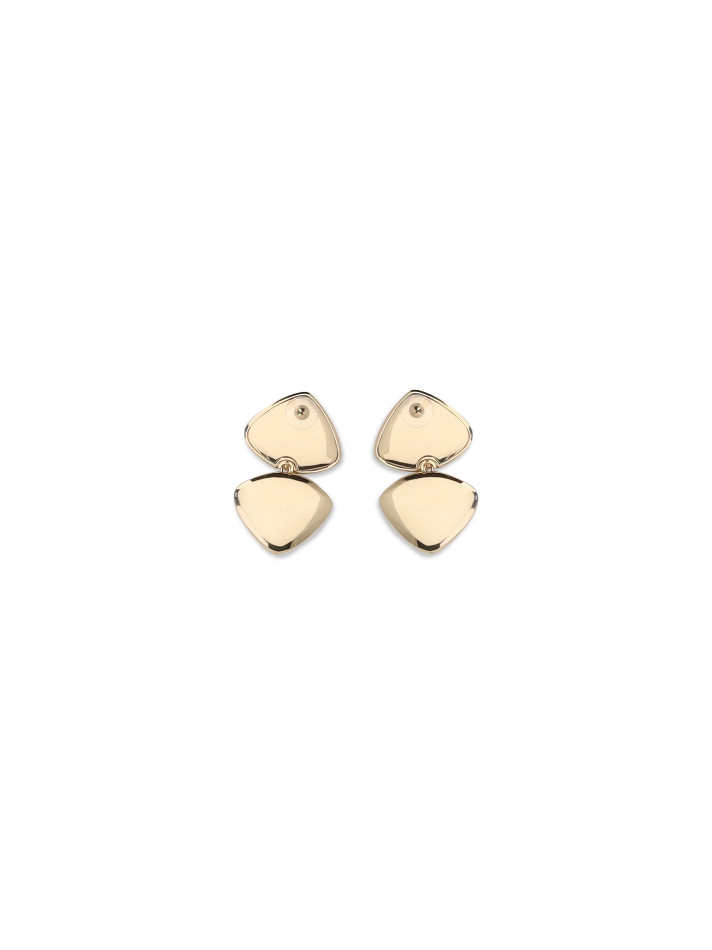 Self-Portrait Women Two-Tone Speckled Enamel Earrings SELF-PORTRAIT