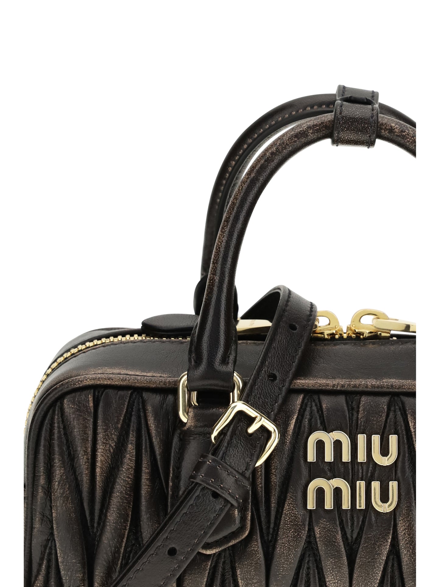 Miu Miu Women Arcadie Handbag In Quilted Nappa Leather MIU MIU