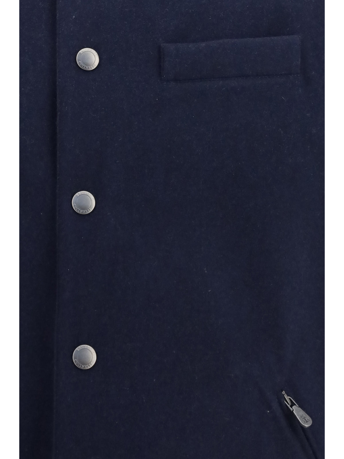 Brunello Cucinelli Men Wool Down Vest BRUNELLO CUCINELLI