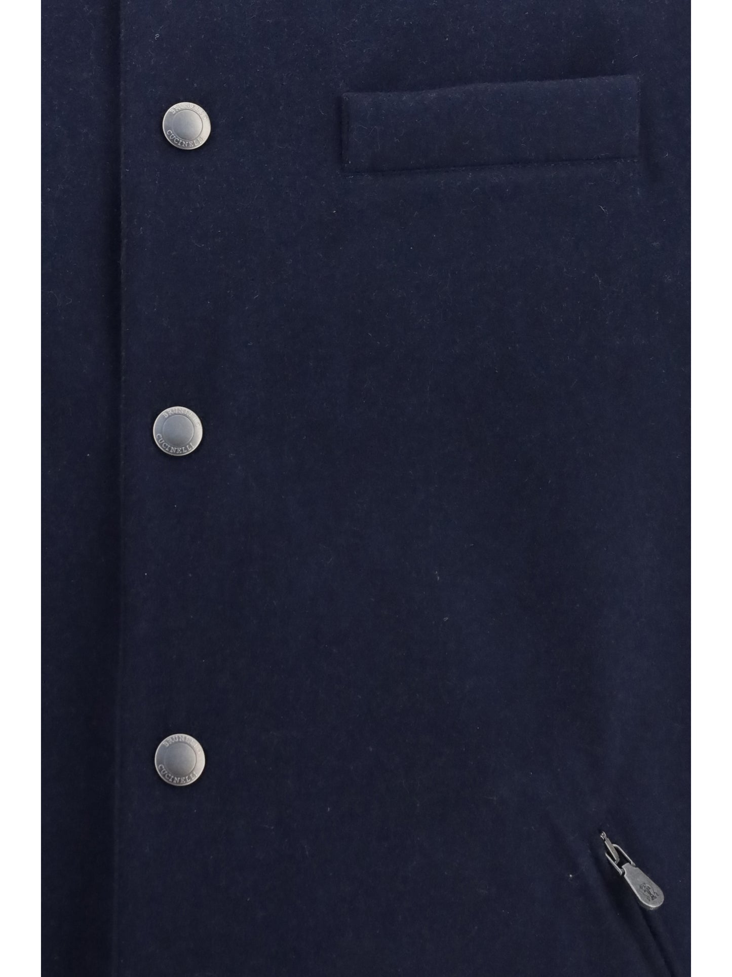 Brunello Cucinelli Men Wool Down Vest