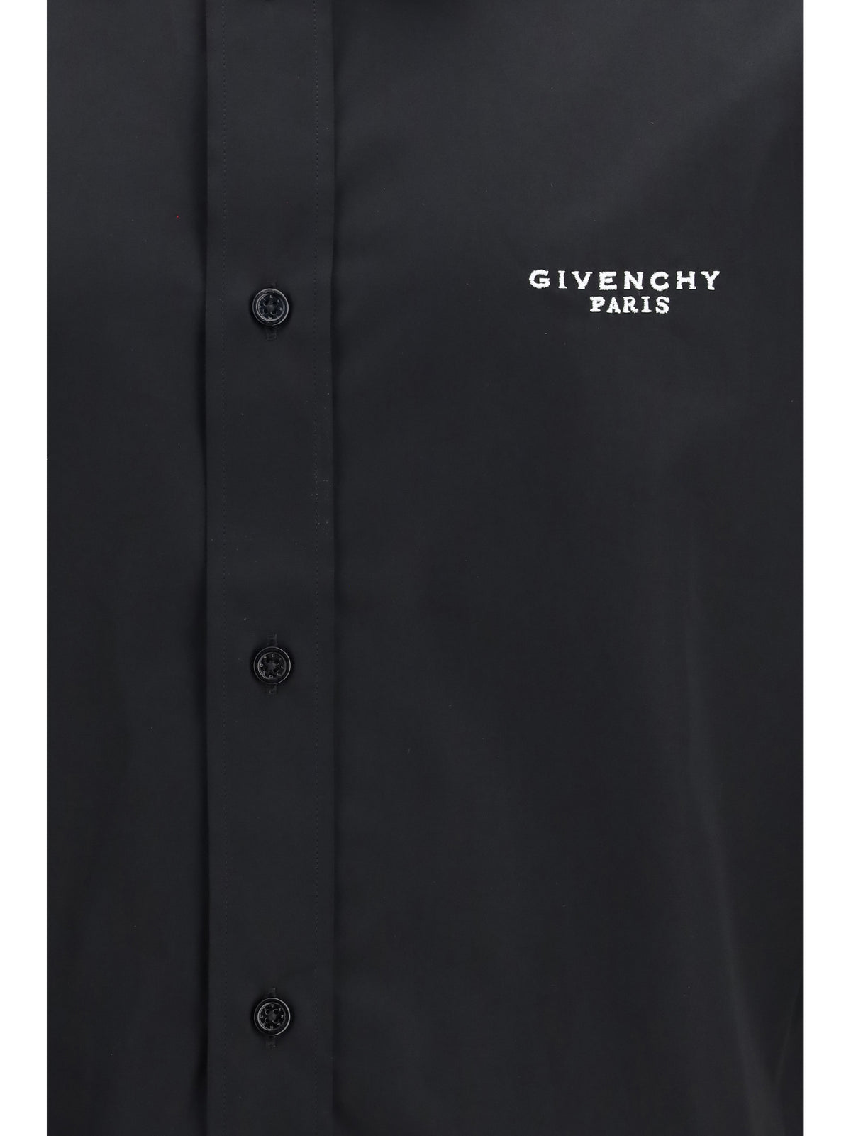 Givenchy Men Embroidered Poplin Shirt GIVENCHY
