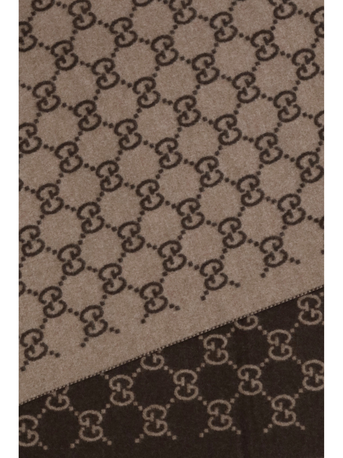 Gucci Men Gg Cashmere Scarf GUCCI