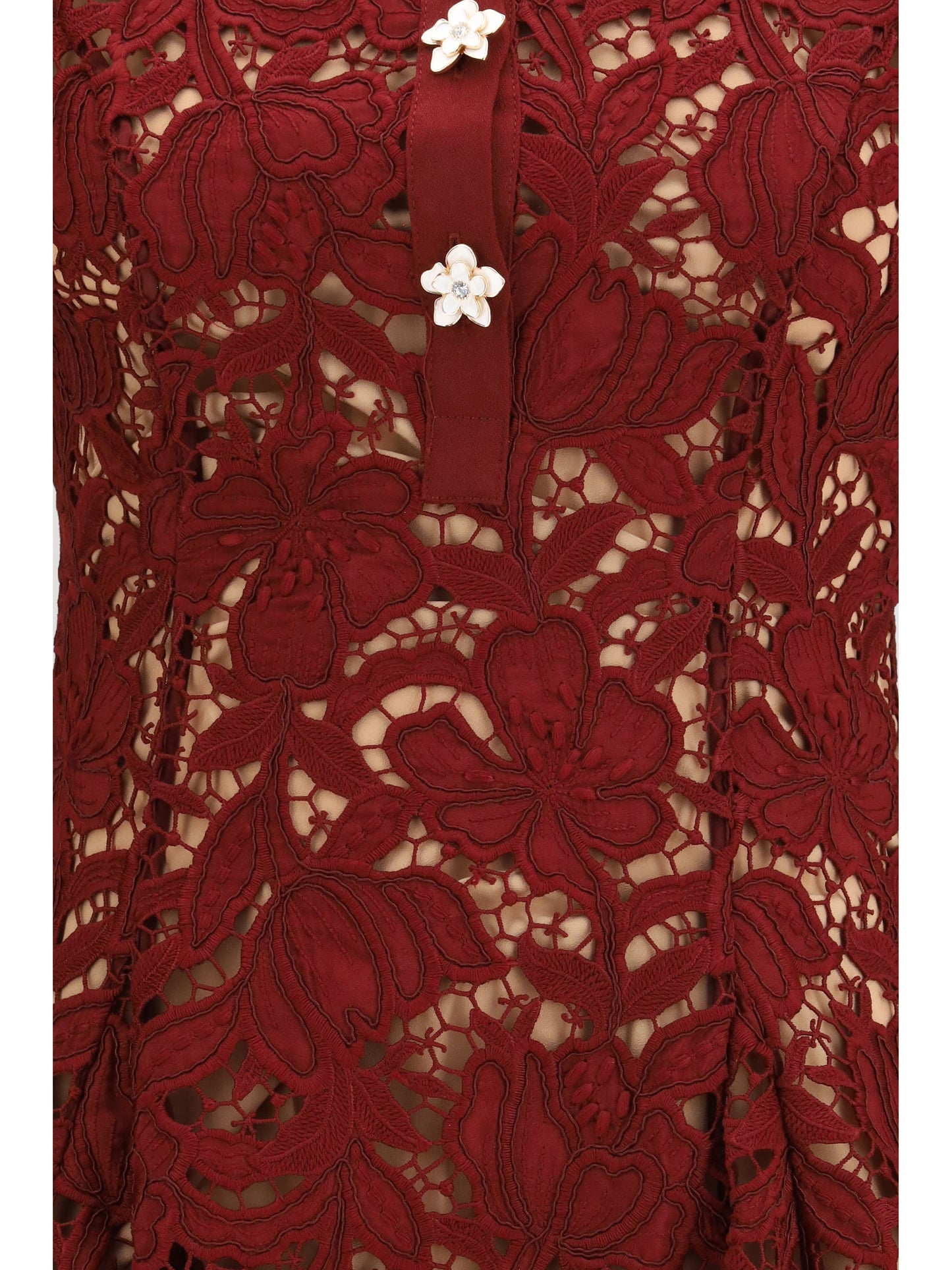 Self-Portrait Women Short Lace Dress SELF-PORTRAIT