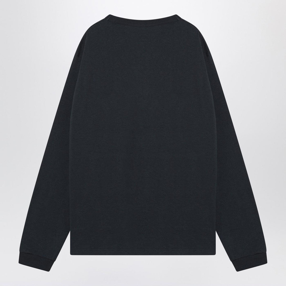 Champion Navy Blue Long-Sleeved T-Shirt Men Men Champion