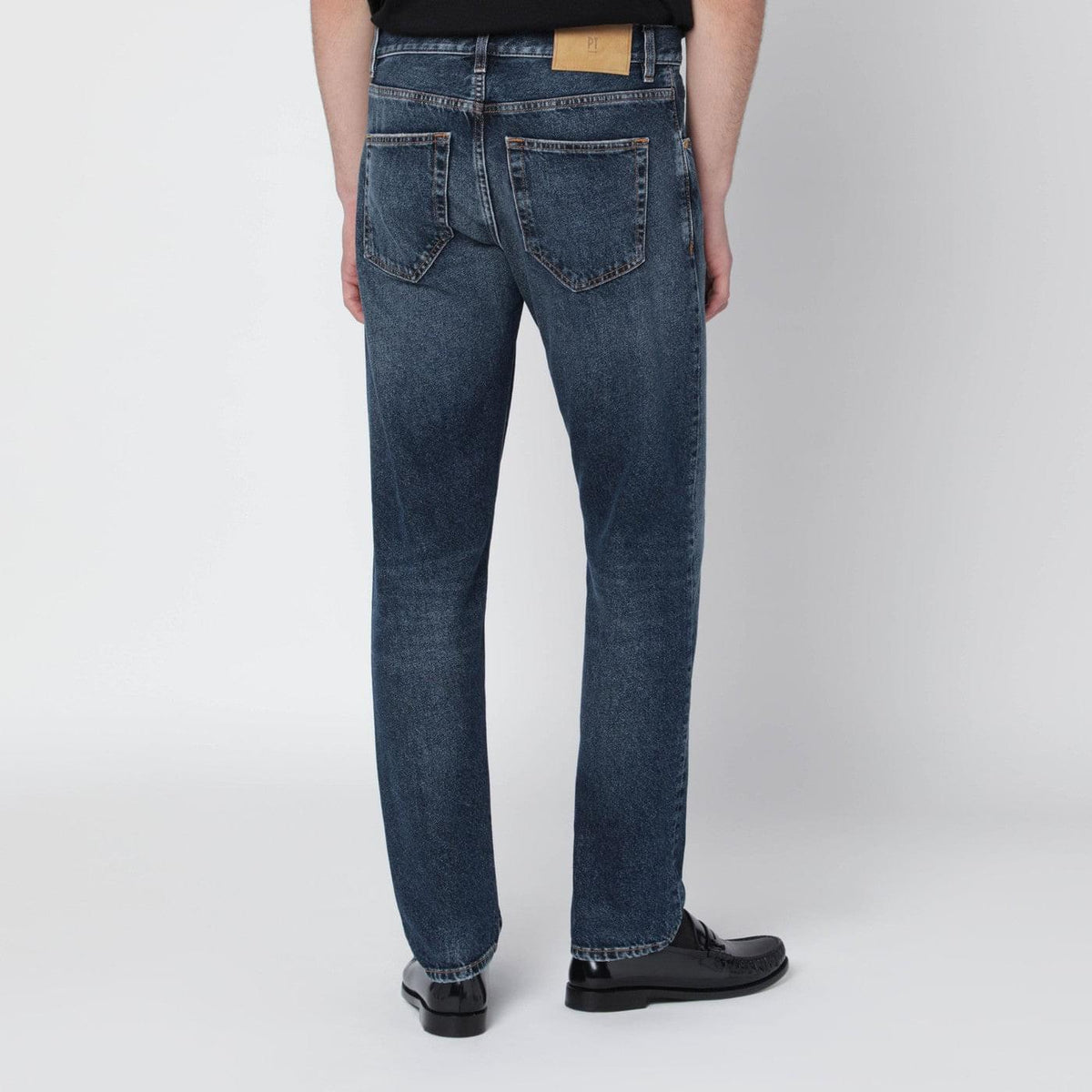 Pt Torino Denim Blue Washed Jeans Men PT Torino Denim