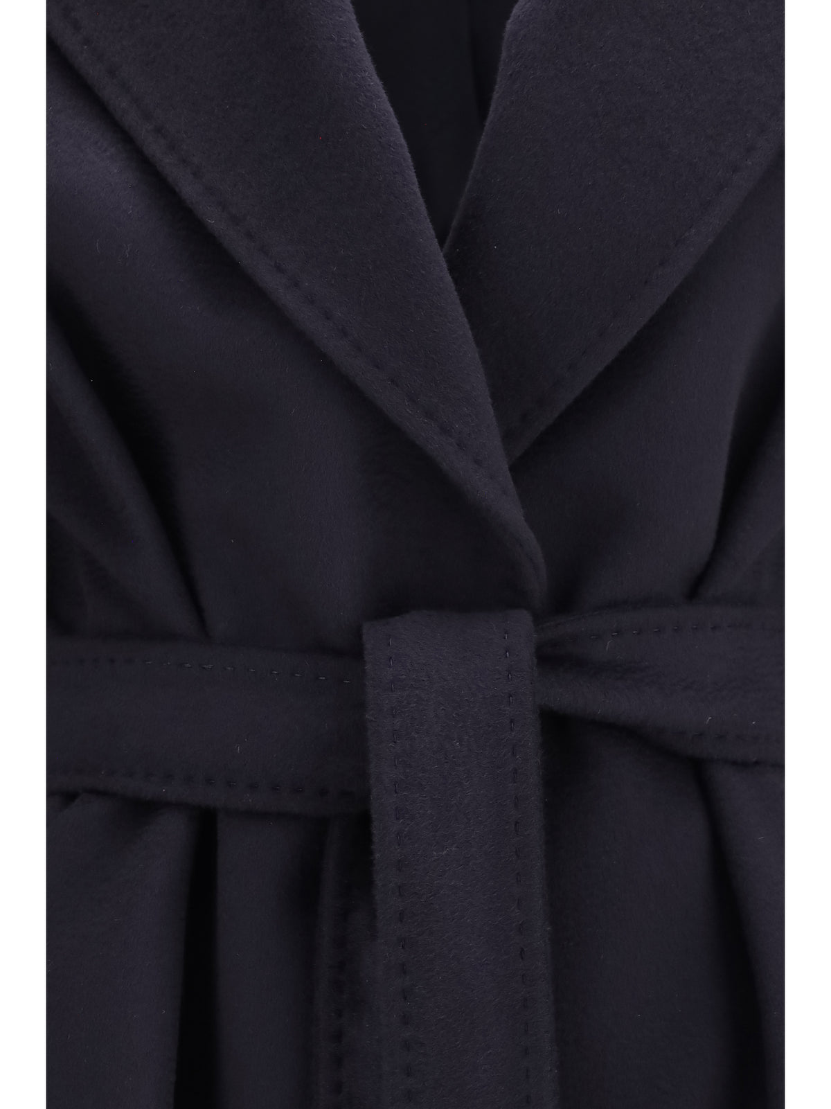 Max Mara Studio Women Wool Coat With Peak Lapels MAX MARA STUDIO