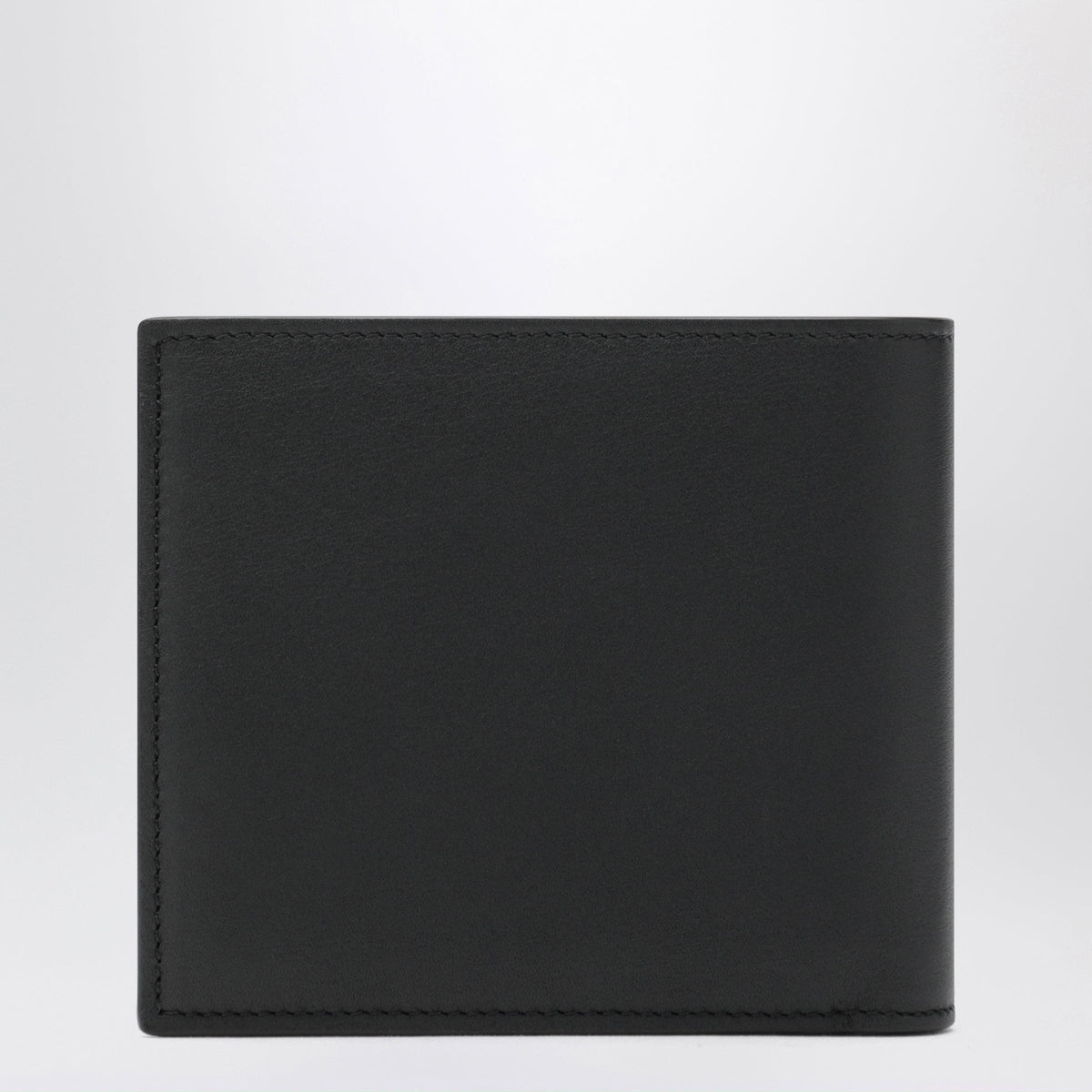 Loewe Flag Bifold Wallet With Coin Pocket In Black / Tropical Green Leather Men Men LOEWE