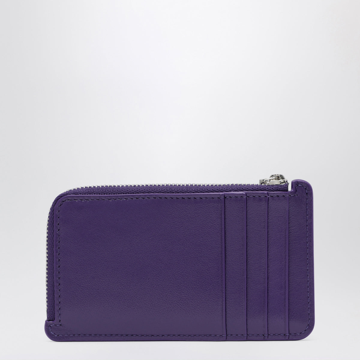 Loewe Purple Lambskin Claw Card Holder Women LOEWE