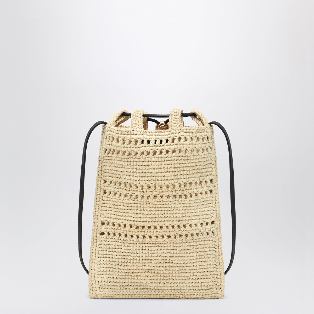 Loewe Raffia Drawstring Pouch Women LOEWE