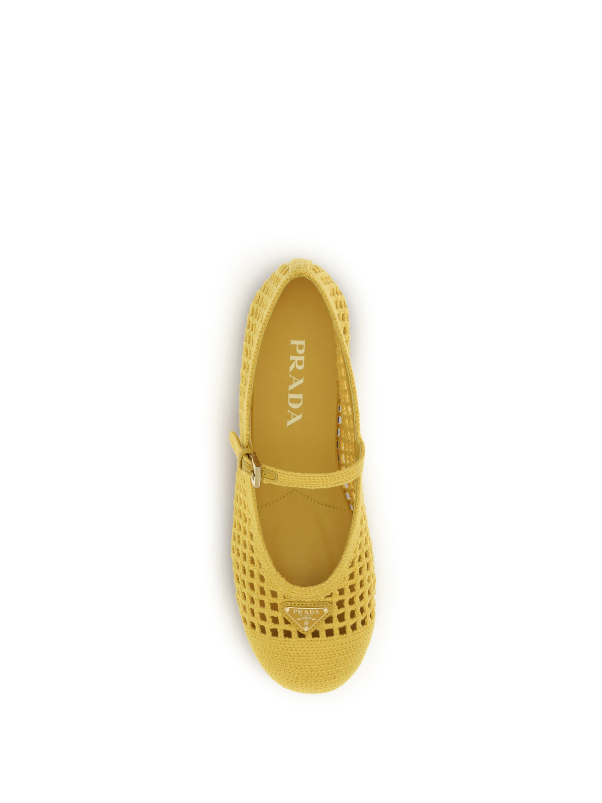 Prada Women Crochet Ballerinas PRADA