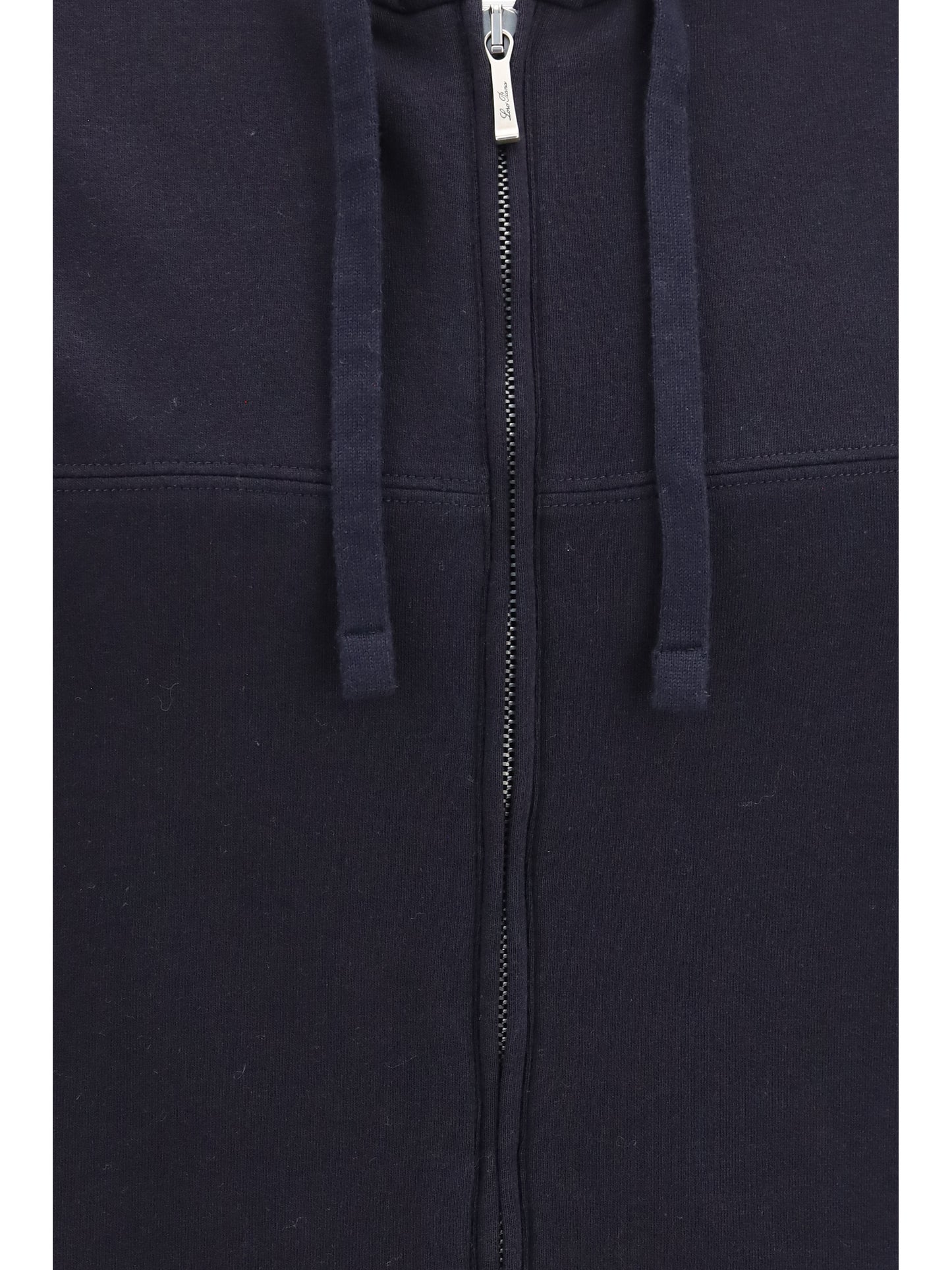 Loro Piana Men Neem Cotton And Cashmere Bomber Hoodie LORO PIANA