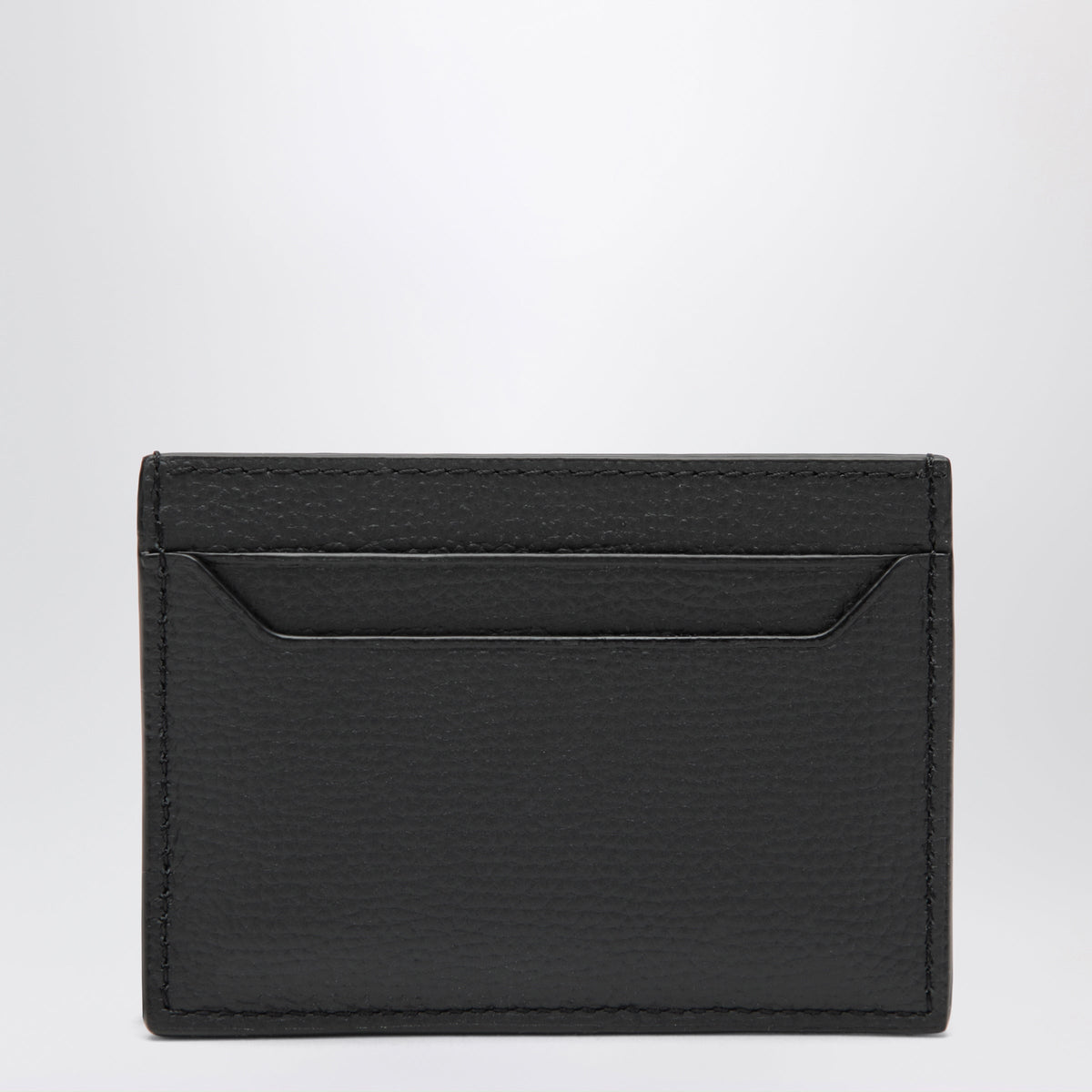 Loewe Black Anagram Card Holder In Leather Women LOEWE