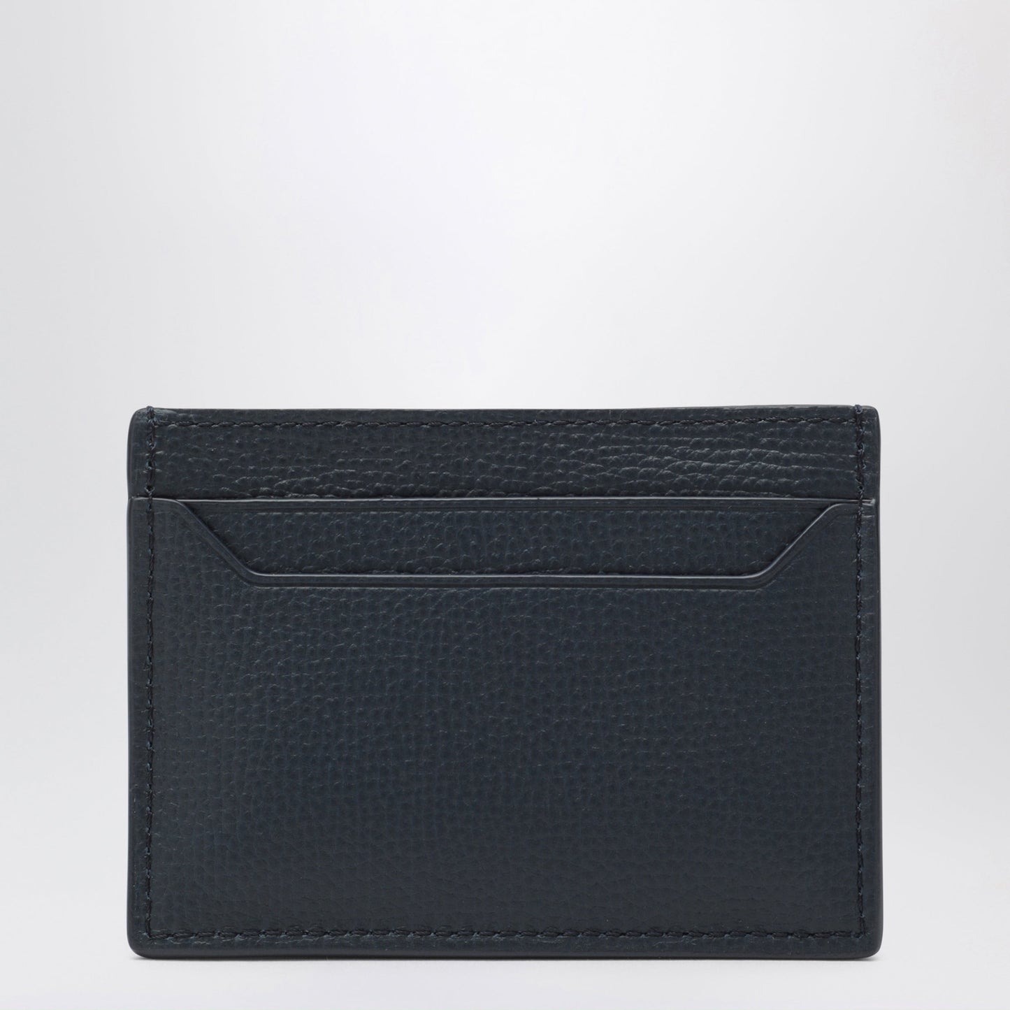 Loewe Navy Blue Leather Anagram Card Holder Women LOEWE