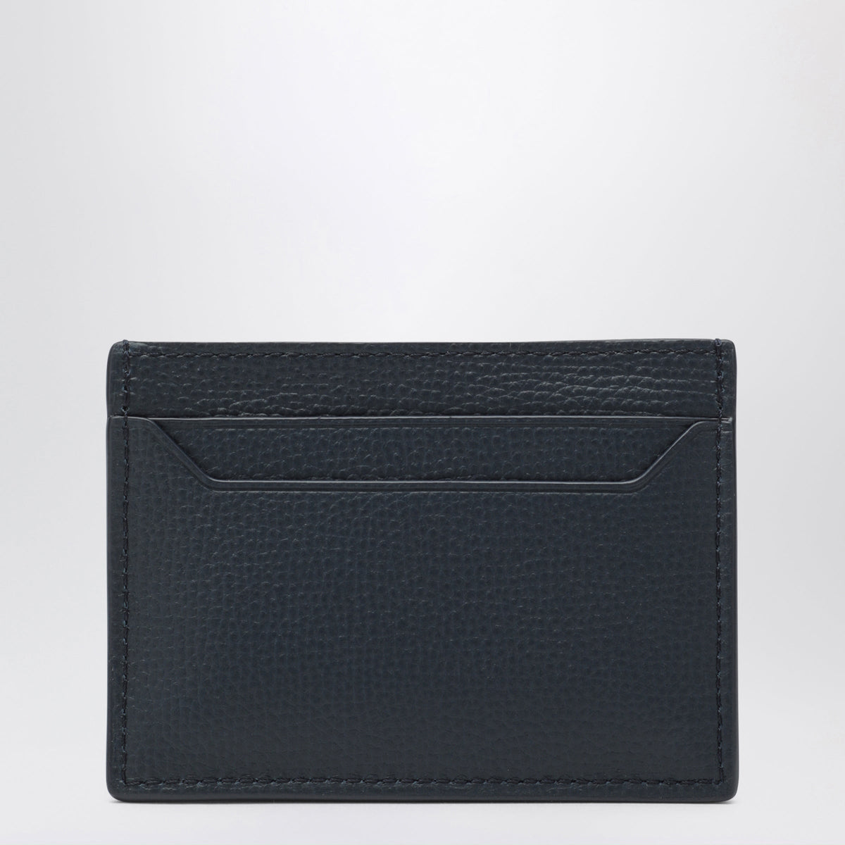 Loewe Navy Blue Leather Anagram Card Holder Women LOEWE