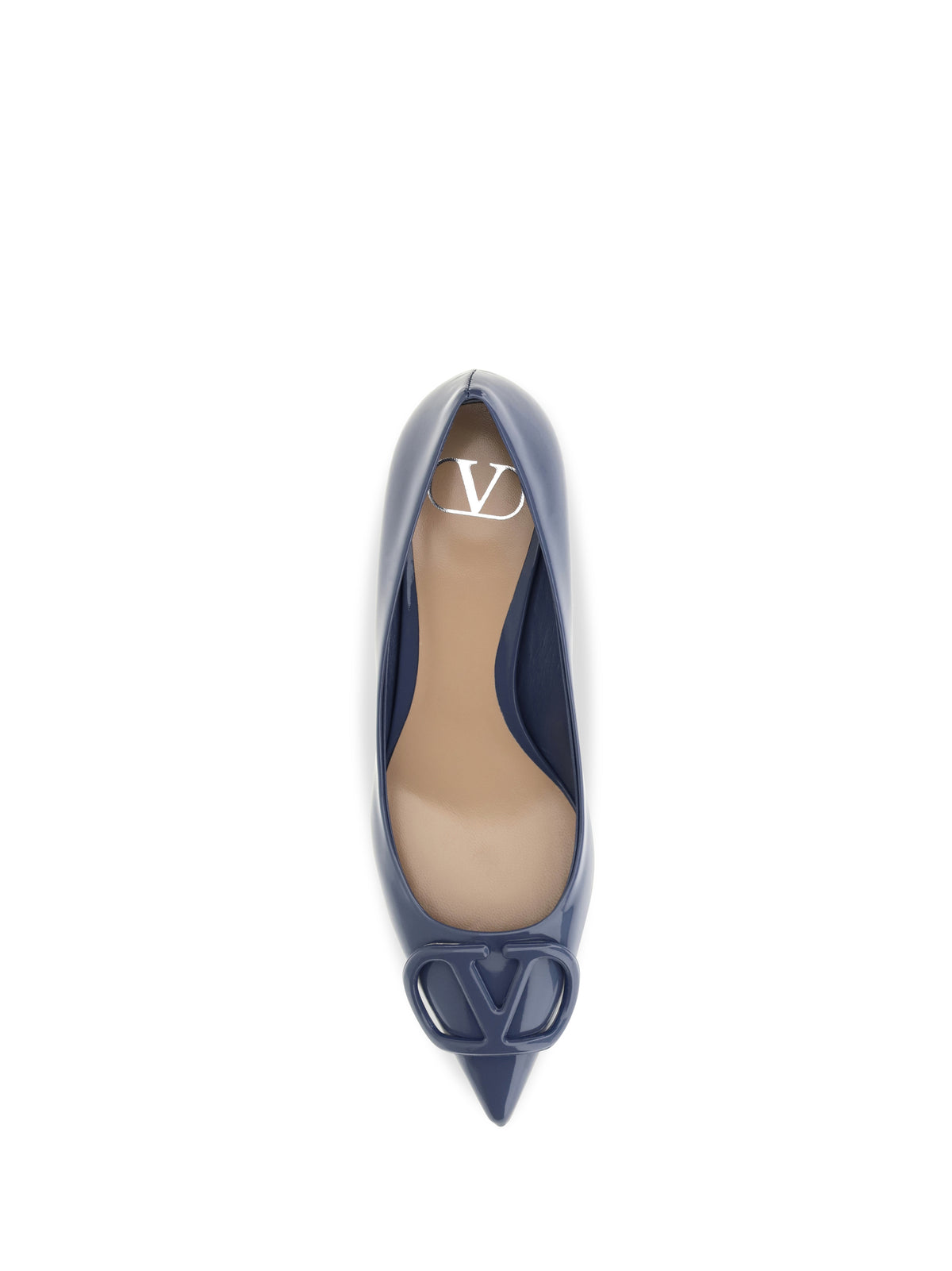 Valentino Garavani Women Vlogo Signature Patent Leather Pumps VALENTINO GARAVANI