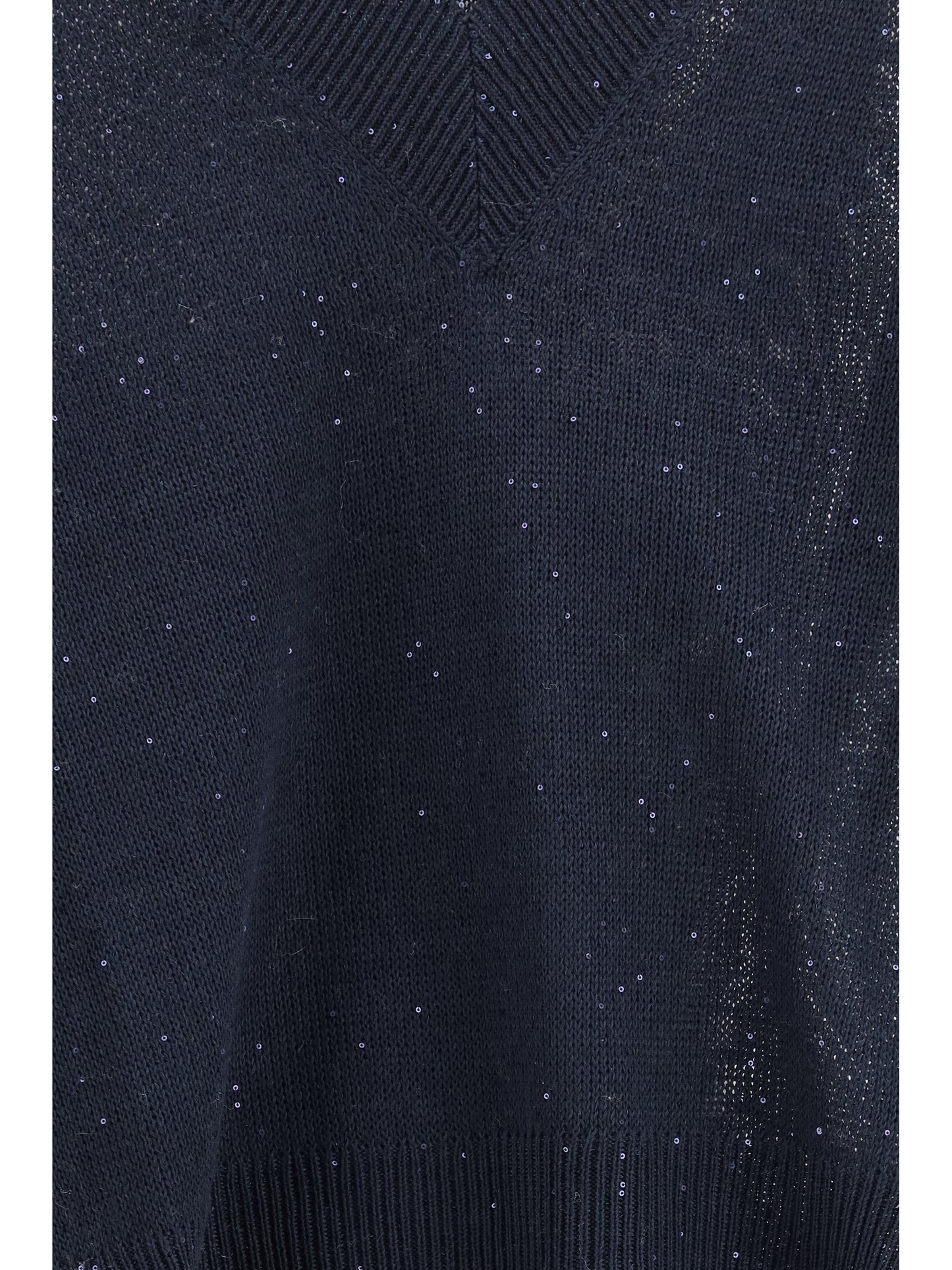 Brunello Cucinelli Women Sparkling Linen Sweater BRUNELLO CUCINELLI