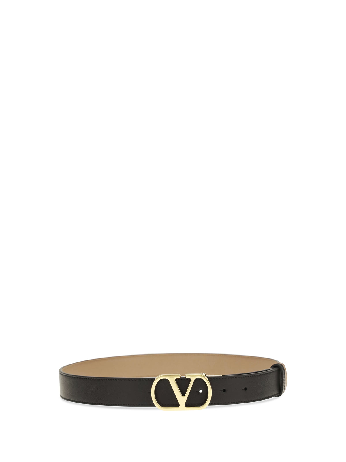 Valentino Garavani Women Vlogo Signature Reversible Polished Calf Leather Belt