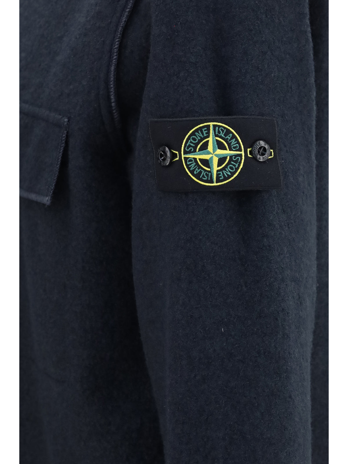 Stone Island Men Wool-Blend Shirt STONE ISLAND
