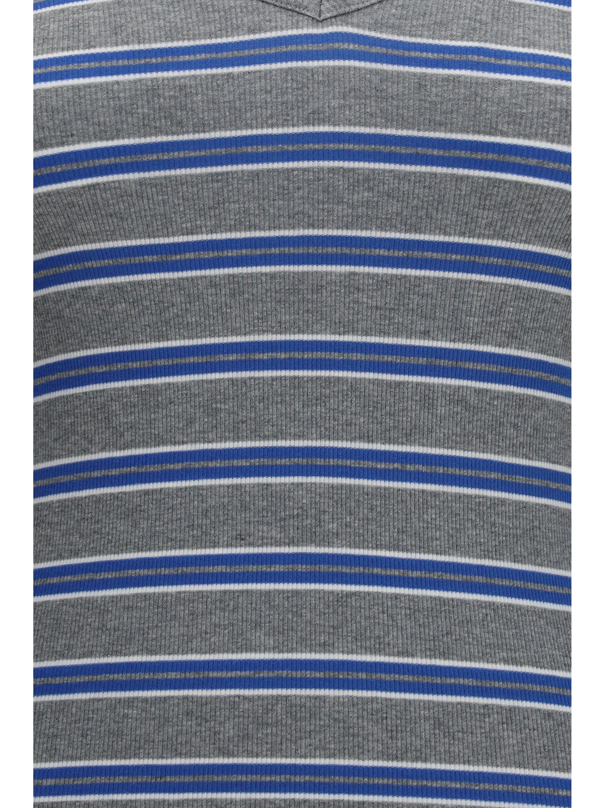Ganni Women Ribbed V-Neck Long-Sleeve T-Shirt GANNI