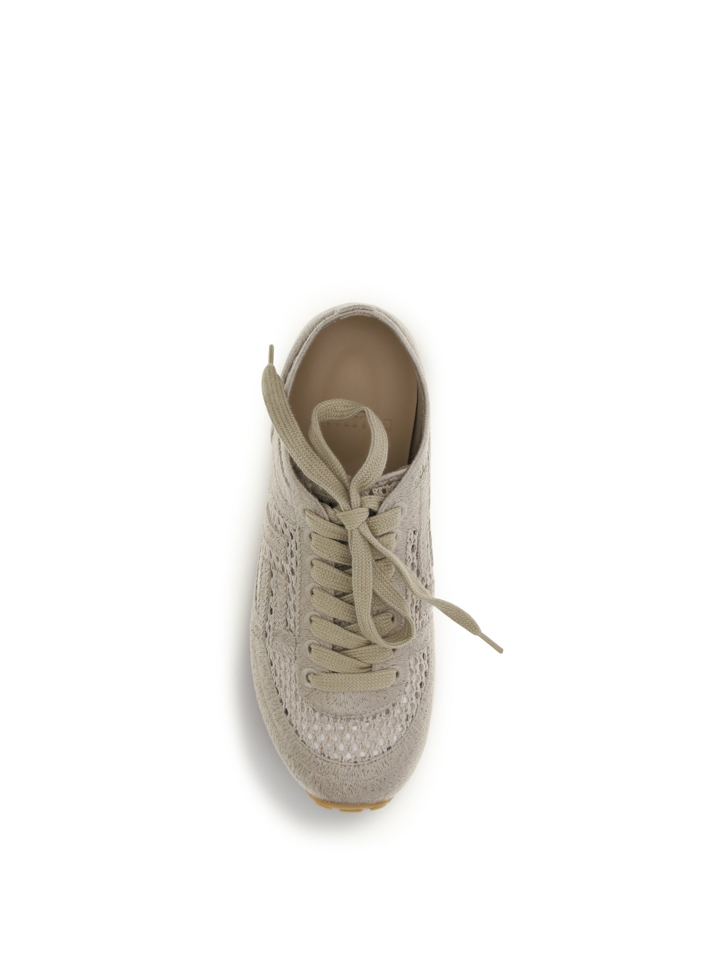 Balmain Women Racer 45 Sneakers In Macramé BALMAIN
