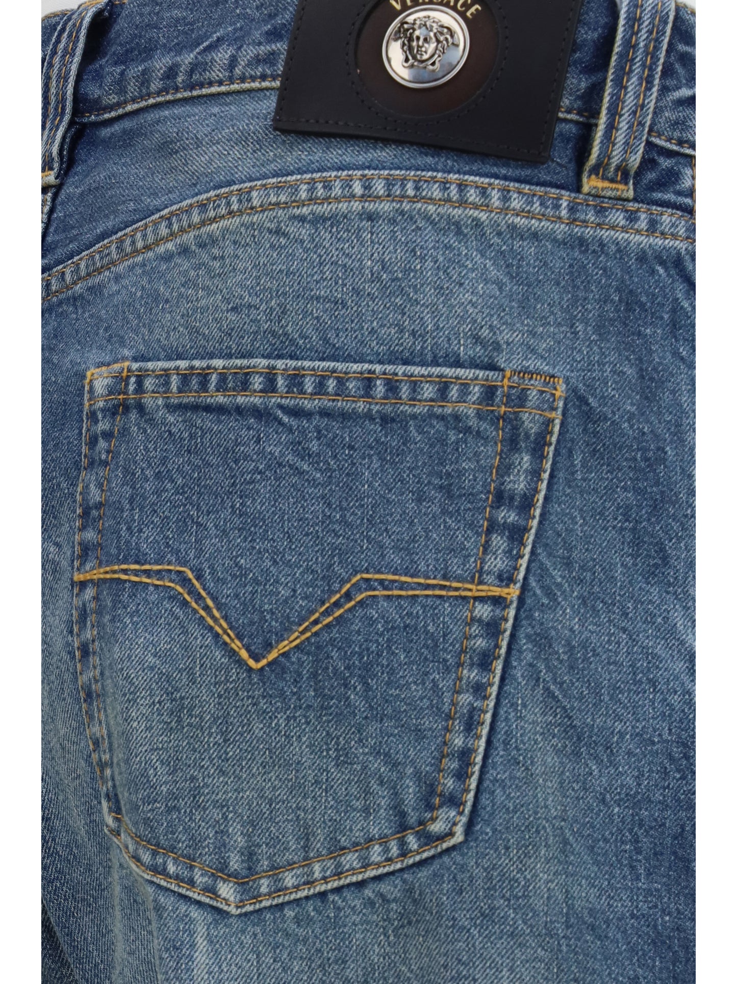 Versace Men Straight-Leg Denim Jeans VERSACE