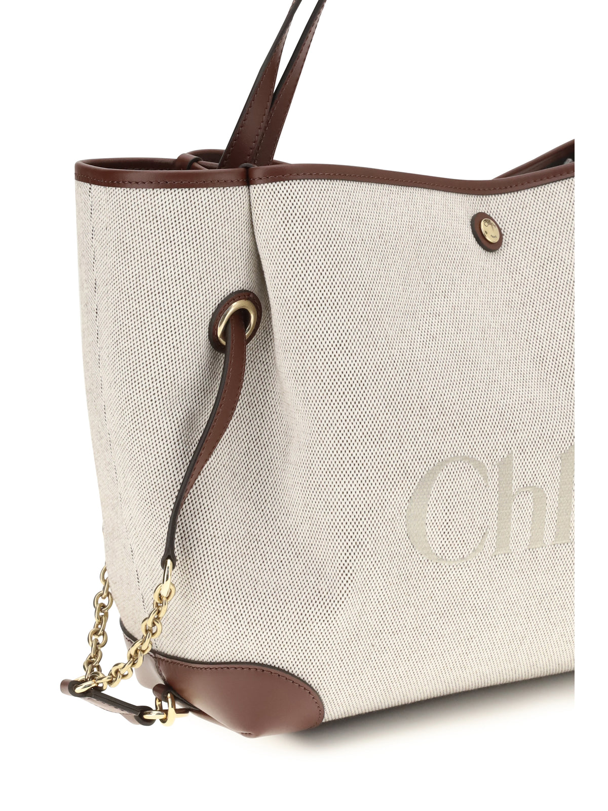 Chloé Women Clover Tote Bag In Canvas